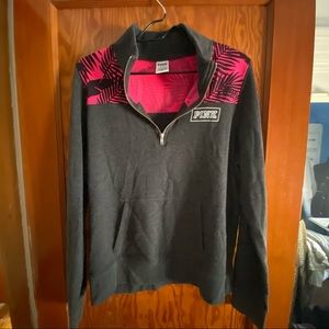 PINK Quarterzip Pull over